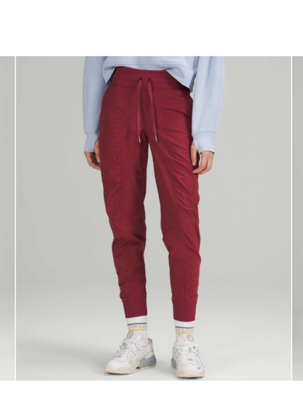 Lululemon Pants Womens 6 Dance Studio Jogger Mid Rise Mulled Wine